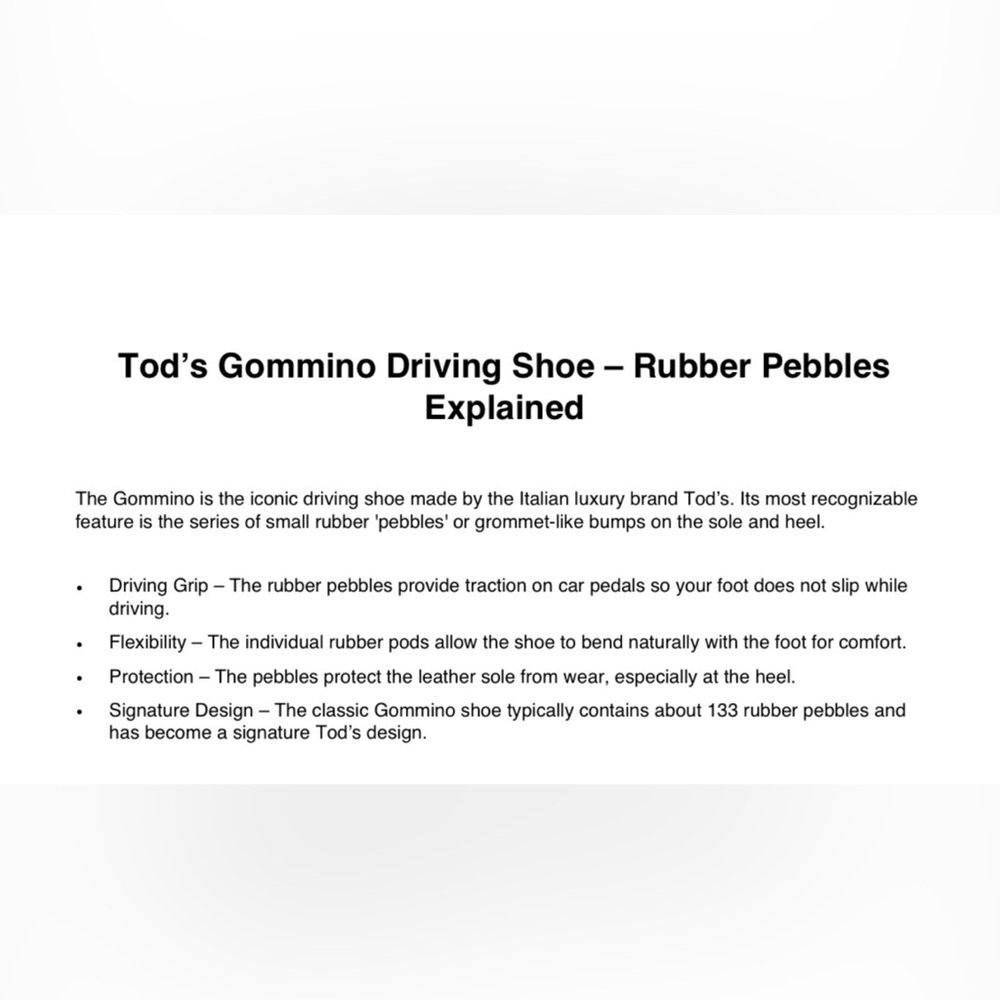 Tod's White Leather Gominno Driving Shoes - Picture 4 of 9